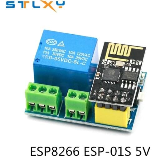 ESP8266 ESP-01S 5V WiFi Relay Module Things Smart Home Remote Control Switch Phone APP ESP01 ESP-01 Wireless WIFI Module