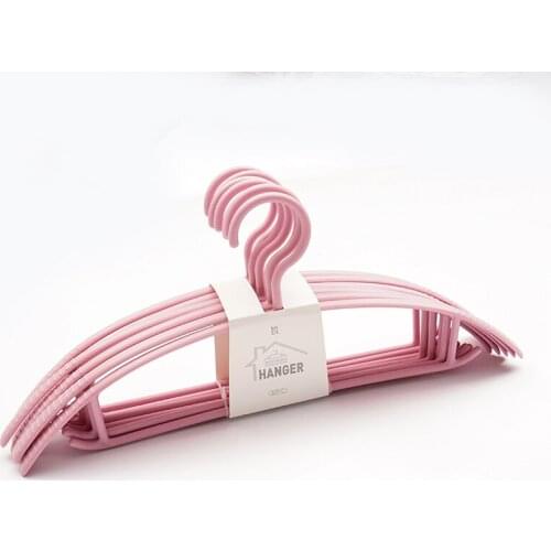 8PCS/Lot Anti-slip Plastic Display Hanger Wardrobe Organizer Semicircle Arch Clothes Hanger Rack Organizer Clothing Storage Rack