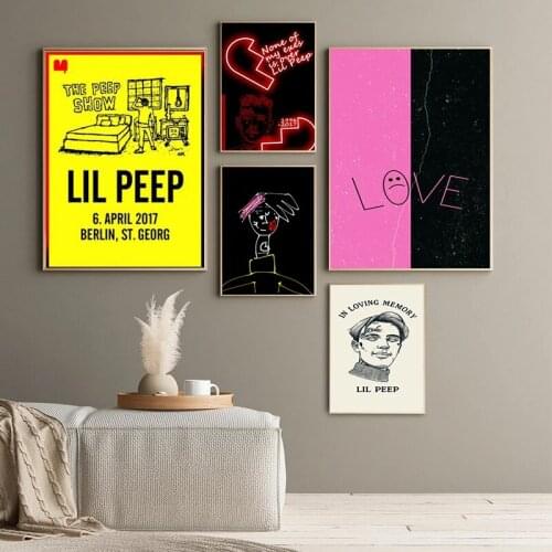Peep Cartoon Design Minimalist Canvas Painting Art Print Modern Painting Home Decoration Room Decoration Poster Without Border