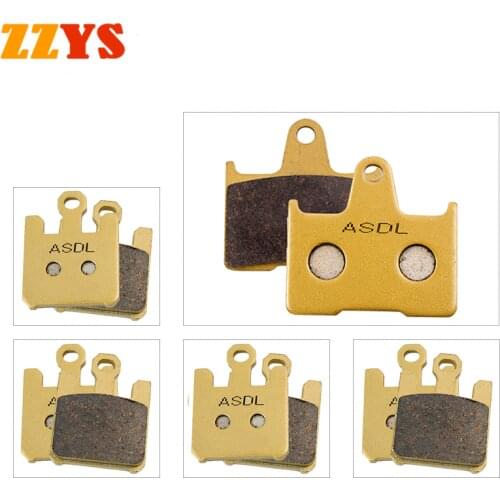 Motorcycle Front & Rear Brake Pads For KAWASAKI GTR1400 GTR 1400 ZZR 1400 ZZR1400 ABS ZG 1400 A8F ZX 1400 ZX1400 B7F 2006-2013