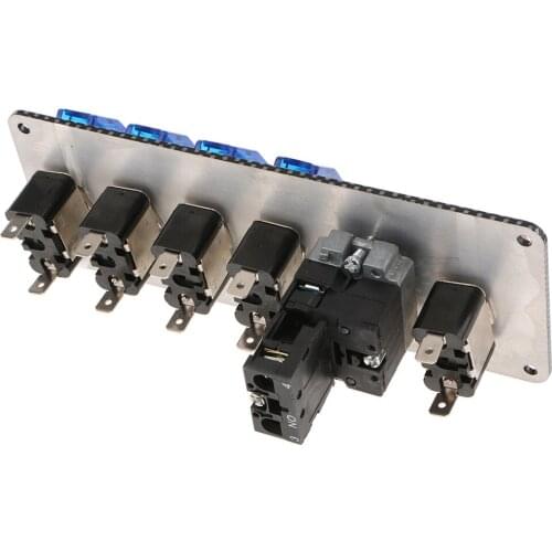 Race Car Ignition Accessory | Ignition Illuminate Switch Panel | 6 In 1 LED