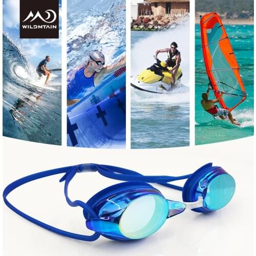 WILDMTAIN Professional Anti Fog UV Protection Swimming Goggles for Women and Men, Waterproof Competitive Swim Racing Goggles SG2