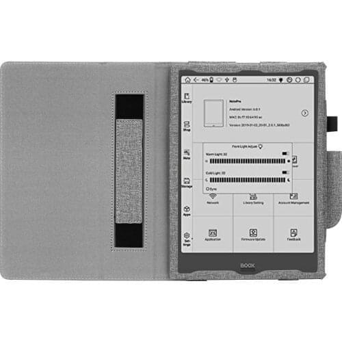 2020 Boox Note 2/Note Pro Holster Embedded Ebook Case Stand Smart Cover For Onyx BOOX Note Series 10.3 inch