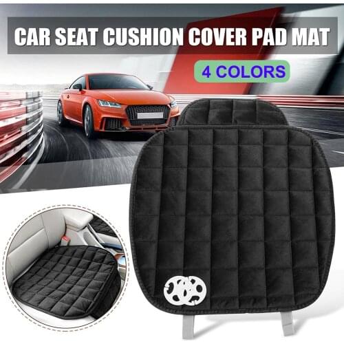 Auto Car Front Seat Cover Mat Pad Square Universal Pads Soft Comfortable Chair Cushion Fit Most Car Truck SUV Car Accessories