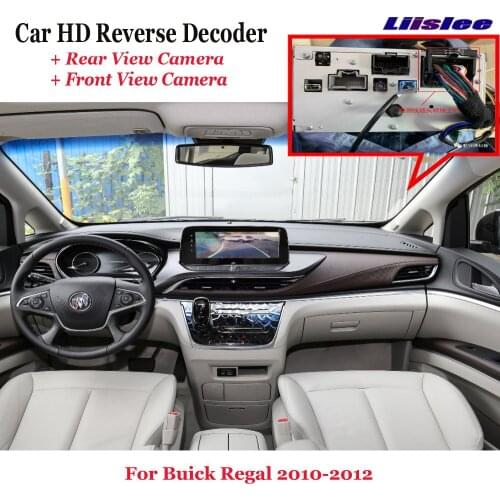 Car DVR Rearview Front Camera Reverse Image Decoder For Buick Regal 2010-2012 Original Screen Upgrade