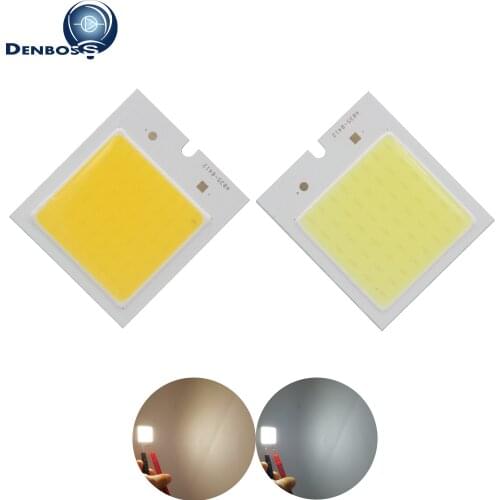Big promotion 40mm 35mm Square allcob LED COB Strip moudle 12V DC 6W White Warm White LED FLIP Chip For Reading Light Source