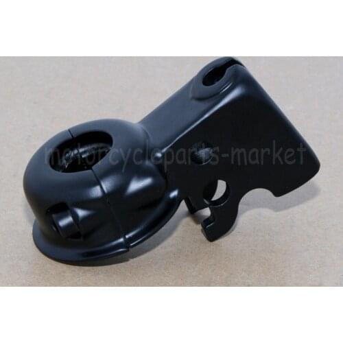 Black Clutch Lever Mount Bracket Perch For Harley Touring Dyna Softail Sportster 883 1200 Road King Electra Street Glide Fat Bob