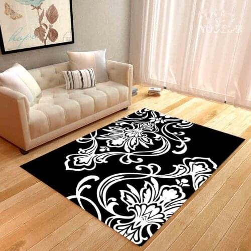 Large size Home carpets for living room bedroom Area rugs bedside coffee table Antiskid mats Floral 3D Print parlor decor carpet