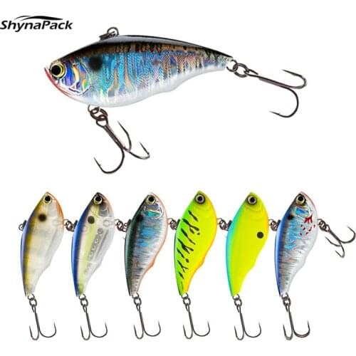 Artificial VIB Wobbler High Quality Fishing Lure Hard Bait 3D Eyes Anti-Corrosion Freshwater Professional Plastic Fishing Bait