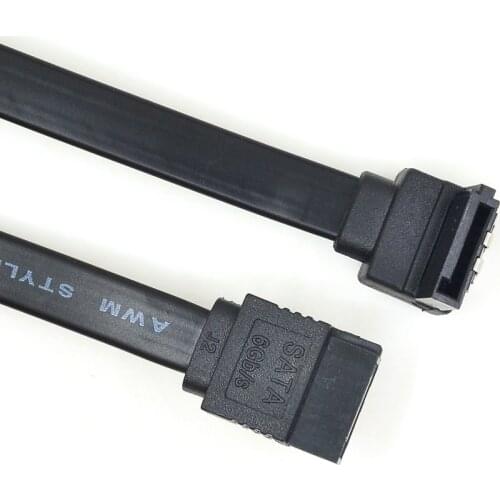 SATA III Cable 3.0 to Hard Disk Drive SSD HDD Sata 3 Straight Right-angle Cable for Asus MSI Gigabyte Motherboard Cable 6GB/s