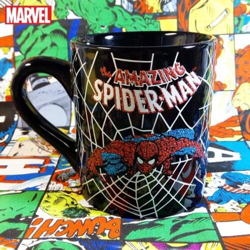 Disney marvel series spider Man ceramic cup convenient cup coffee cup coffee cup ceramic cup environmental cold cup