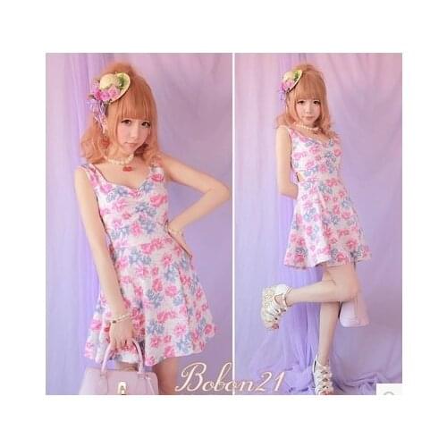 Loliloli Yoyo Sleeveless Summer Dresses