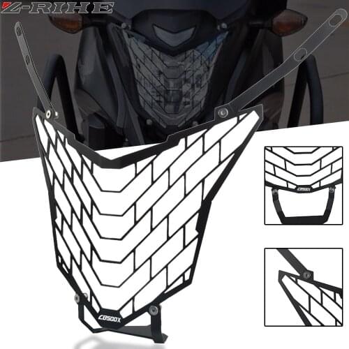 Motorcycle CB500X Headlight Head Lamp Light Grille Guard Cover Protector For Honda CB500X CB 500X CB 500 X CB500 X 2016-2018