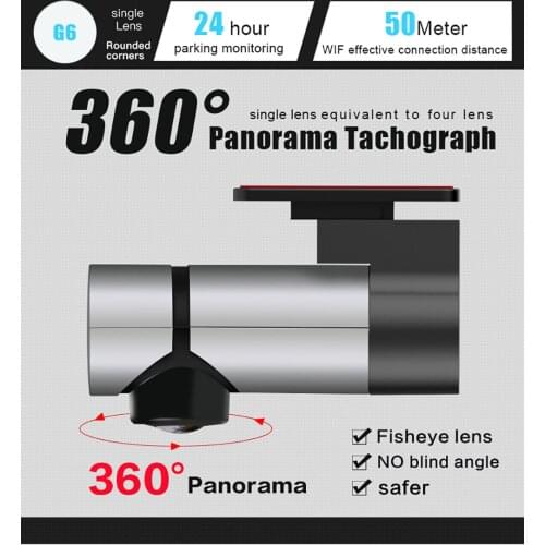 The new private mould cardv360 degree panoramic hidden recorder hd night-vision WiFi version