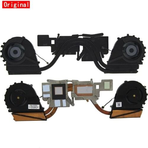 New radiator for HP ZBook17 ZBOOK15 Studio G3 Laptop Cooler heatsink cooling Fan 840960-001 NS75C08-15C05 NS75C07-15C04