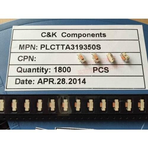 Original new 100% PLCTTA319350S 3*6 3*6MM touch switch side button micro switch smash button