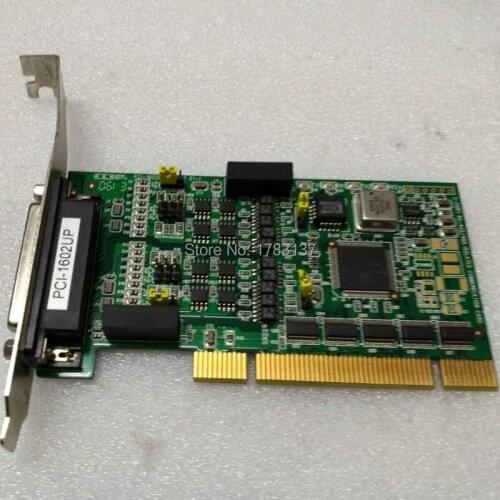 PCI communication card for PCI-1602UP 2 RS-232/485 used in good condition