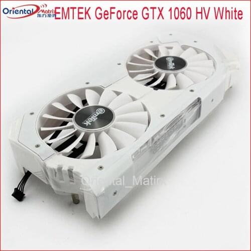 Original FD9015U12S DC12V 0.55A 88mm Video Fan For EMTEK GeForce GTX 1060 HV White MONSTER OC Graphics Card Cooling Fan