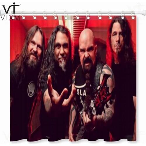 Vixm Shower Curtain Slayer Waterproof Fabric Bathroom Curtain Home Bath Curtains with 12 Hooks Shower Curtains