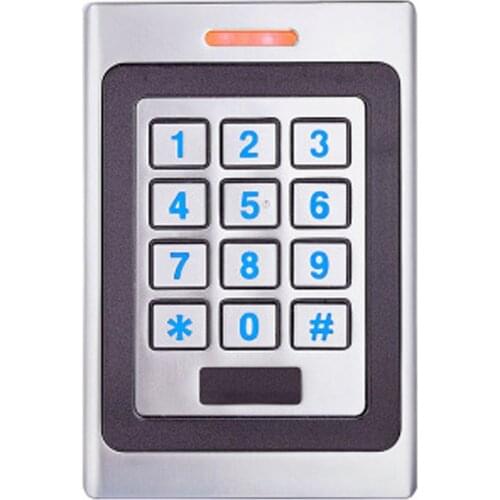 Anti-smash and anti-prying 2000 user capacity waterproof metal access control