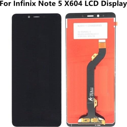High Quality LCD Screen For Infinix Note 5 X604 Full LCD Display Assembly Complete Touch Screen Digitizer Replacement