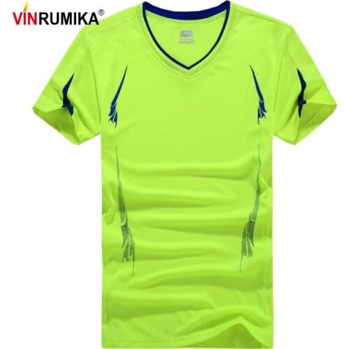 2020 Super Big Size M-9XL Mens Summer Run Sports Casual V-neck Short Sleeve T-shirt Man Black Jogging T-shirts White Tops Tees