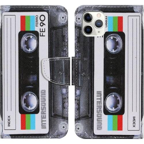 Radio Butterfly Wolf Patterned Phone Shell For Huawei P Smart 2021 2020 P30 Lite P40 Pro Y5P Enjoy 7S Retro Case Z 2019 E D20F