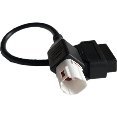 4 To 16 Pin OBD2 Adaptors Motorcycle OBD Diagnostic Cable Extension Connector For Yamaha XSR FJR TRACER