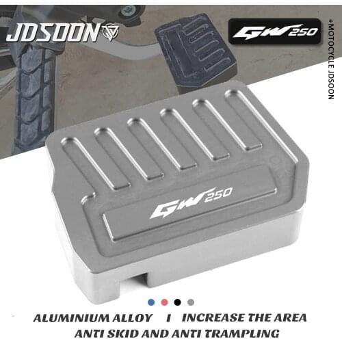 For SUZUKI GW250 Motorcycle Rear Foot Brake Lever Pedal Enlarge Extension Peg Pad Extender