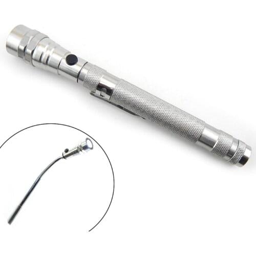 Flexible 3 torche LED télescopique magnétique de Pick Up Tool Lampe de poche New