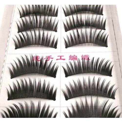 Hotsell 1028 natural thick type smoky eyes DIY false eyelashes as handmade fake eyelashes artificial eyelashes for beauty makeup