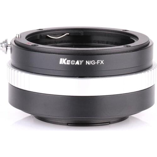 KECAY Adapter Ring for Nikon N/G AF-S AI AI(G) Lens to Fujifilm Fuji FX X-E3/XE1/XT100/X-H1/X-A2/X-A5/XT1XT2 XT10 XPRO2 x100F 4