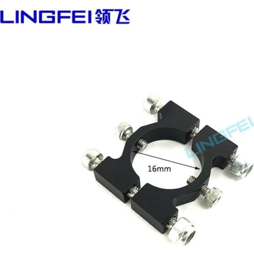 LINGFEI 16 mm Aluminium Alloy Pipe Clamp for 16 mm Carbon Fiber Tube
