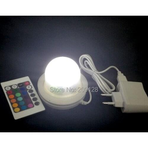 Small 16 colors rechargeable Battery table lighting