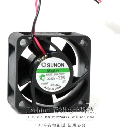 AVC SUNON KDE1204PKV1 MS.A.GN 40x40x20mm 40mm 4cm DC12V 0.8W Server Cooling Fan Server Square Fan 2-wire
