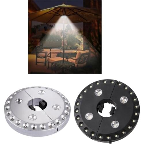 Patio Umbrella Light 3 Lighting Modes Cordless, 4 AA batteries operated (NOT INCLUDED)