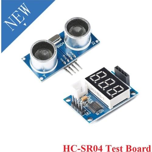 1lot HC-SR04 Ultrasonic Module Distance Measuring Transducer Sensor Detector Ranging Module with Digital Display Control Board