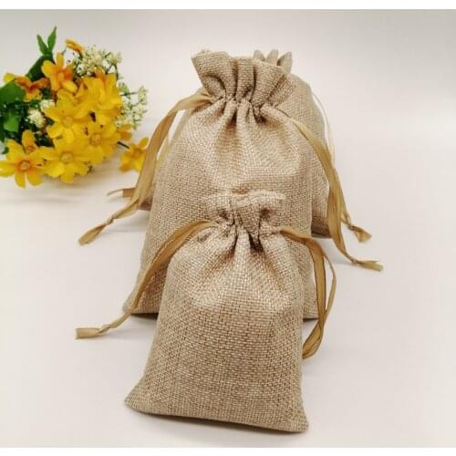 1000pcs Silk Ribbon Drawstring Bag Sack Jute Bag Small Jewelry Bag Pouch for Jewelry Gift Packaging Bag Wedding Display Diy Gift