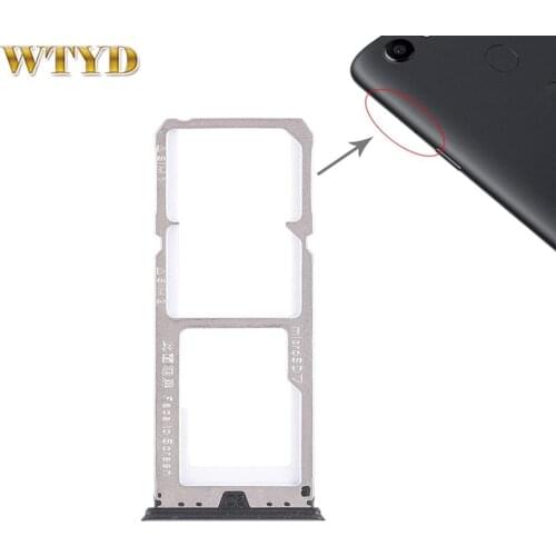 2 x SIM Card Tray + Micro SD Card Tray for OPPO A73 / F5 Smartphone Card Slot Tray Spare Part for OPPO Flex Cable Spare Part