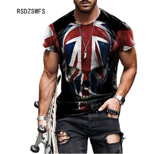 2021 Retro 3D Printed T-Shirt Breathable Fashion T-Shirt, Urban Leisure All Matching Fashion Brand Round Neck Short Sleeve