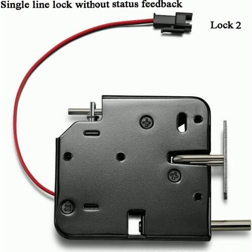 3pcs Magnetic Lock Electric cabinet lock Drawer lock ElectroMagnetic lock Storage Case Lock 12V Mini Locker