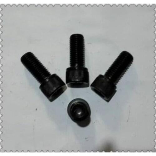 4pcs M11 allen screws hexagon socket cup round head bolts grain knurled thread male screw carbon steel 20mm-70mm length