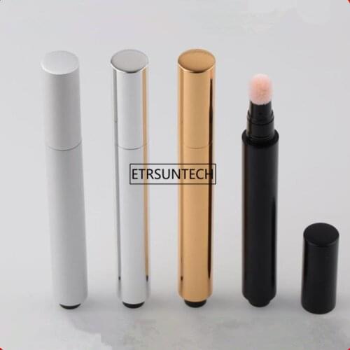 50pcs 3ml Empty Press Bottle Portable Air Cushion Sponge Head BB Cream Blusher Container Aluminium Tube F3805