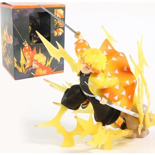 Agatsuma Zenitsu Breath of Thunder Collectible Figure Demon Slayer F ZERO Figurine Doll Gift