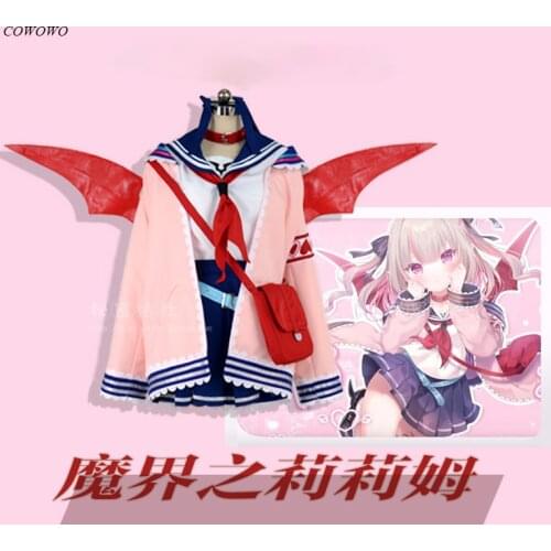 Anime! Vtuber Hololive Makaino Ririmu Battle Suit Lovely Uniform Cosplay Costume Halloween Carnival Party Outfit For Women NEW