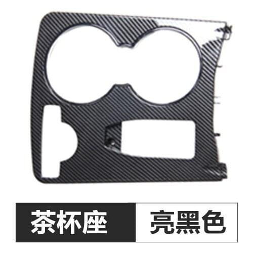 Charm2021 Fit For Mercedes Benz C Glk W204 Central Control Cover Plate Cup Holder C2046800307 2046802308