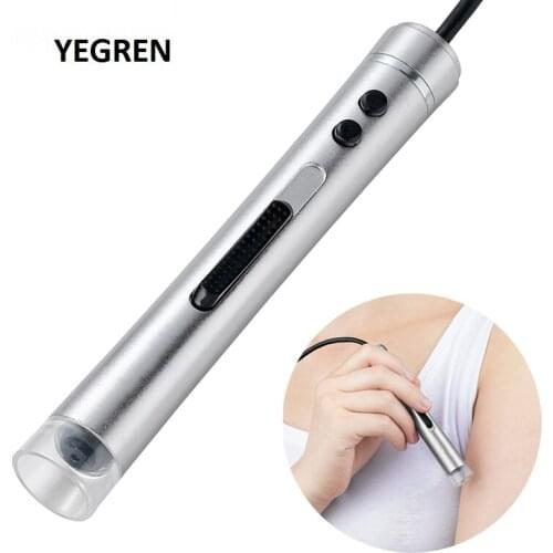500X USB Digital Microscope Handheld 2MP Skin Follicle Video Detector LED Illumination Magnifier for Scalp Hair Detection