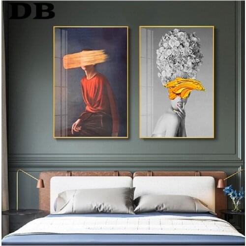 Retro Woman Sculpture Renaissance Art Poster Abstract Canvas Wall Print Painting Modern Style Picture Contemporary Room Decor