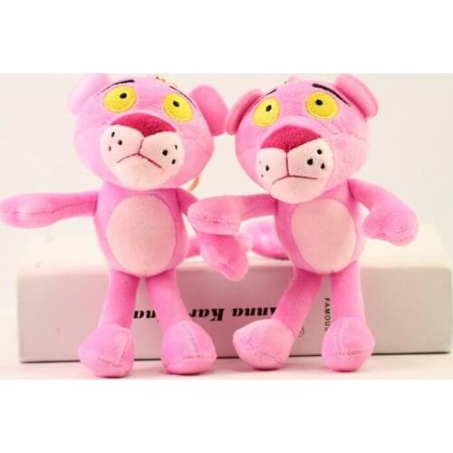 New 10cm Hot Plush Toys Keychain Pendant Naughty Leopard Doll Bag Hanging Girls Boys Women Gifts Hello