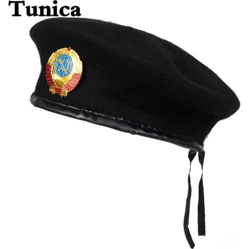 New fashion russian cccp beret cap warm woolen beanie hat casual unisex octagonal hats autumn winter warm beret caps